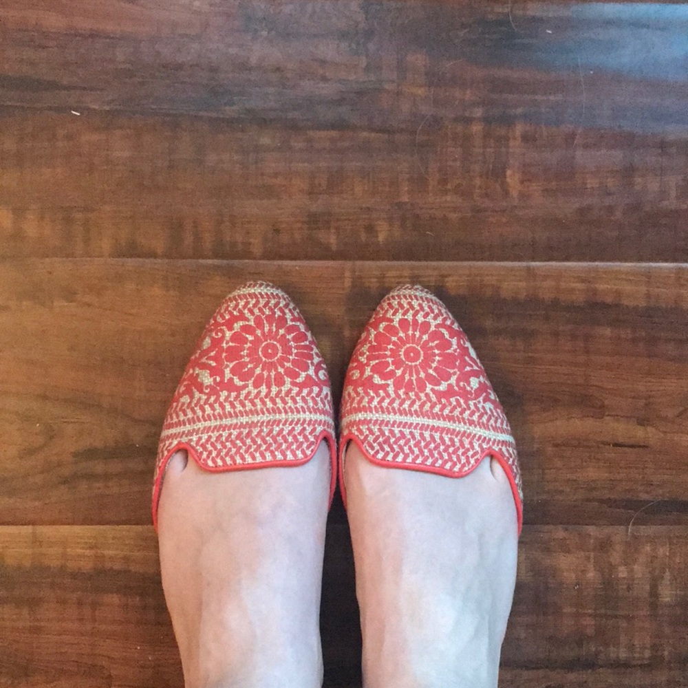 “Gianni” Woven Ballet Flat